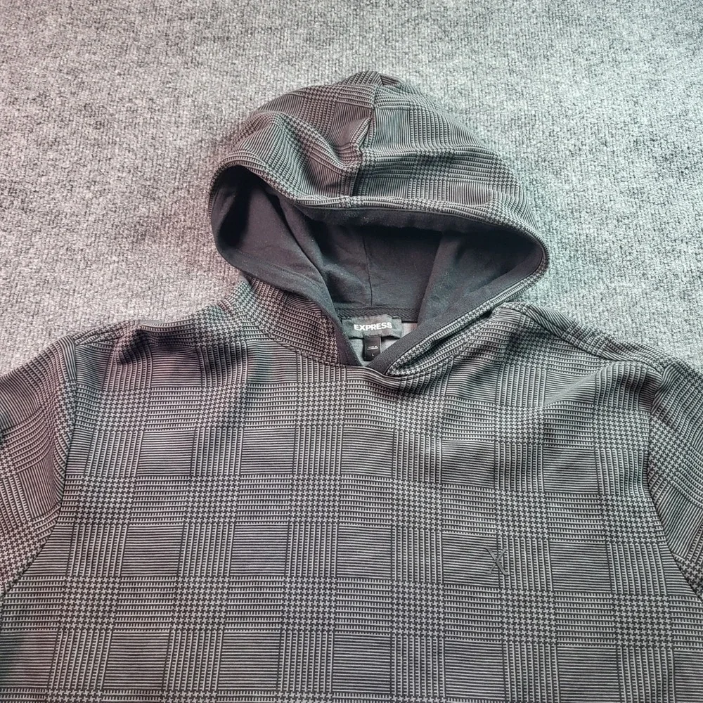 Adidas Men's Black Hoodie Athletic Performance Logo Size L